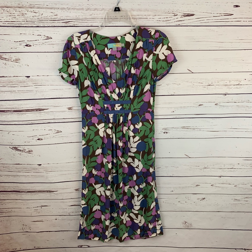 Boden Floral Dress Size 4 Spring Summer
